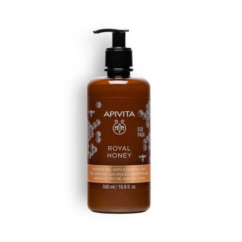 Apivita Royal Honey Gel Eco Pack 500ml
