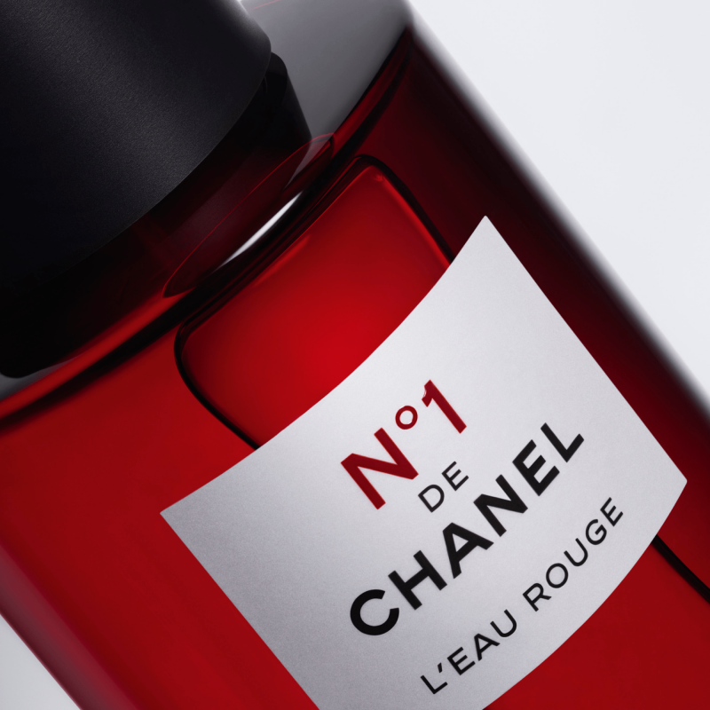 N°1 DE CHANEL L'EAU ROUGE AGUA PERFUMADA REVITALIZANTE FRASCO