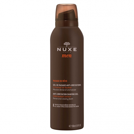 NUXE MEN GEL AFEITAR ANTI-IRRITACIONES 150ML