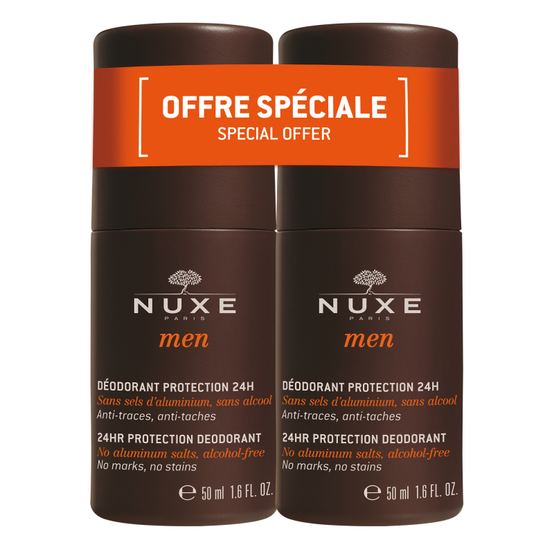 Nuxe duplo desodorante hombre 24h 2x50ml