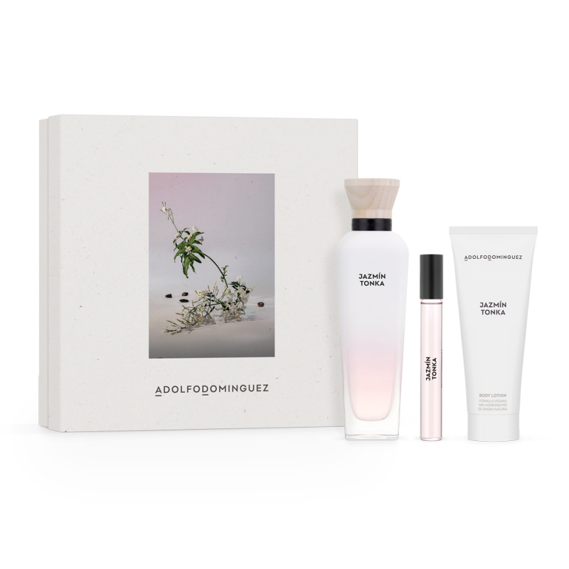 Set Edp JazmÍn Tonka Adolfo Dominguez Vaporizador 120ml
