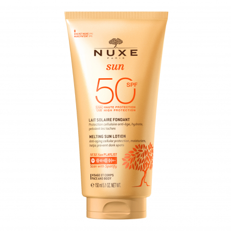 NUXE SUN LAIT SOLAIRE FONDANT 50 SPF