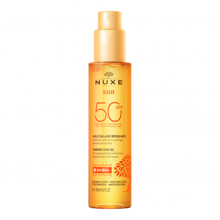 NUXE SUN 50 SPF HUILE SOLAIRE BRONZANTE