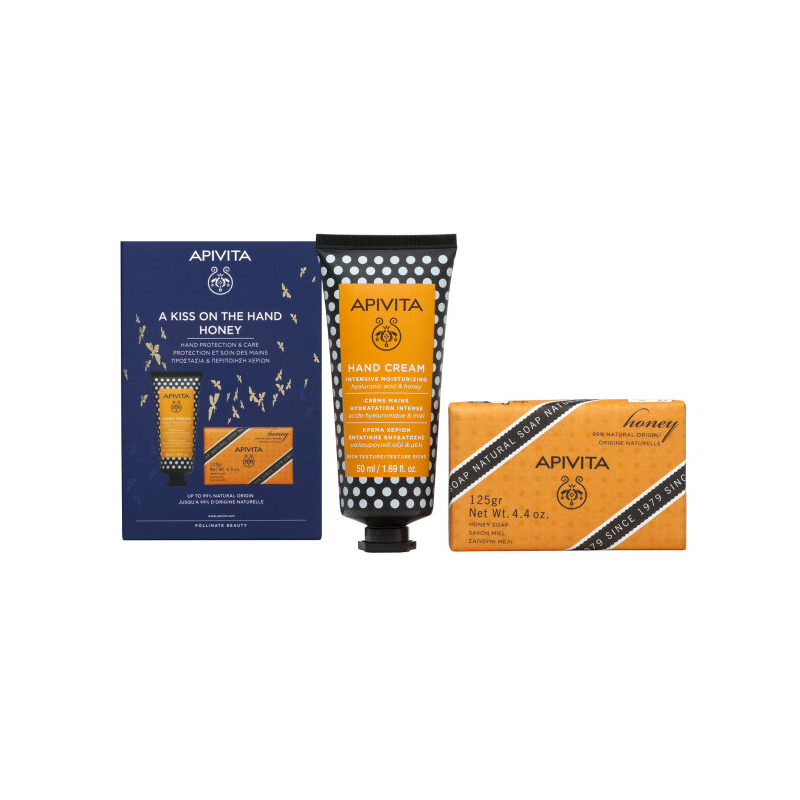 Set Apivita A Kiss On The Hand Honey Hand Protection & Care