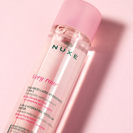 NUXE VERY ROSE AGUA MICELAR HIDRATANTE  3 EN 1  200ML