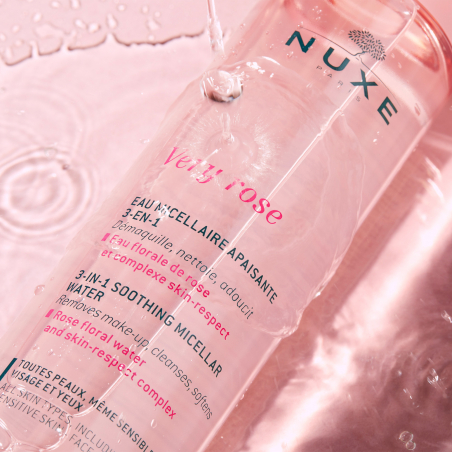 NUXE VERY ROSE AGUA MICELAR CALMANTE 3 EN 1 200ML