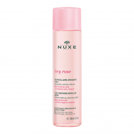 NUXE VERY ROSE AGUA MICELAR CALMANTE 3 EN 1 200ML