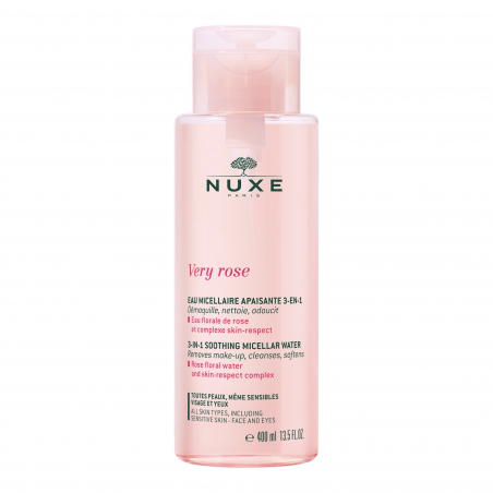 VERY ROSE AGUA MICELAR CALMANTE 3 EN 1 400ML