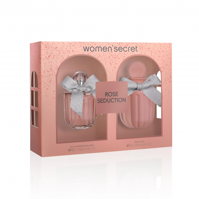 women'secret rose seduction woda perfumowana 100 ml   zestaw  