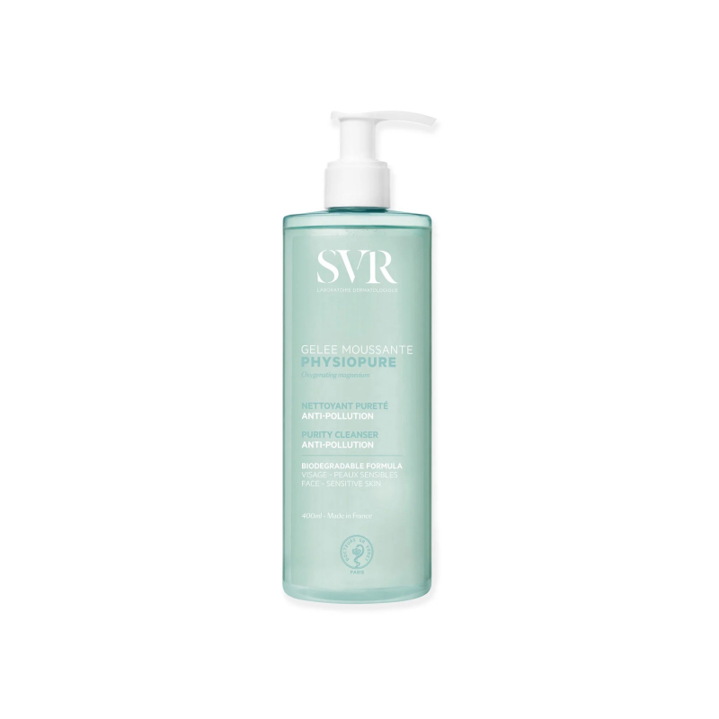 svr physiopure gelee moussante 400ml