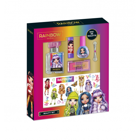 SET RAINBOW EDT + MAQUILLAJE