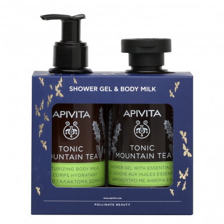 SET APIVITA SHOWER GEL & BODY MILK