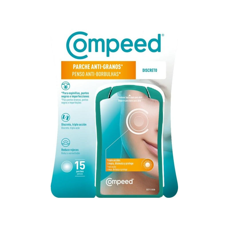 Compeed Parche Anti-grano Discret 15 Unidades
