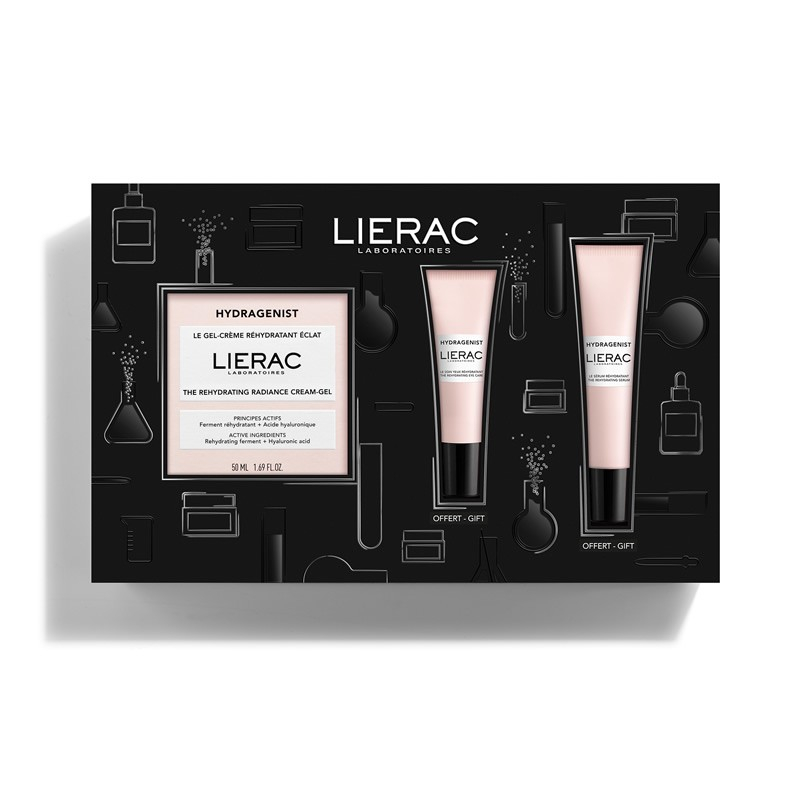set hydragenist gel creme rehydratant