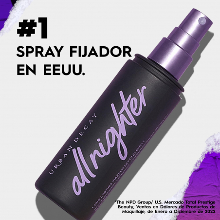 URBAN DECAY ALL NIGHTER SETTING SPRAY FIJADOR DE MAQUILLAJE 118ML