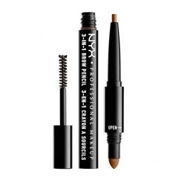 NYX PROFESSIONAL MAKEUP- 3-IN-1 BROW PENCIL