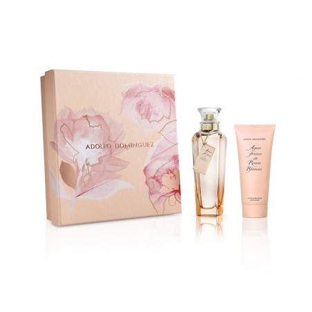 AGUA FRESCA DE ROSAS BLANCAS ESTUCHE EAU DE TOILETTE 120ML + BL
