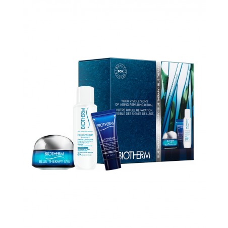 BLUE THERAPY ESTUCHE CONTORNO DE OJOS 15ML + BIOSOURCE EAU MICELLAIRE 30ML + BLUE THERAPY MULTI-DEFENDER SPF25 5ML