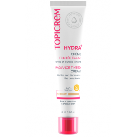 HYDRA+ CREMA ILUMINADORA COLOR  MEDIO SPF50