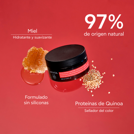 Mascarilla Capilar Selladora del Color con Proteína de Quinoa y Miel