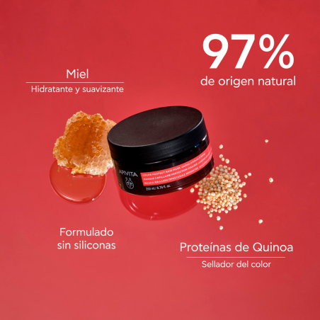 MASCARILLA SELLADOR  DEL COLOR  QUINOA Y MIEL 200ML