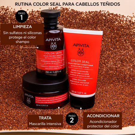 Mascarilla Capilar Selladora del Color con Proteína de Quinoa y Miel