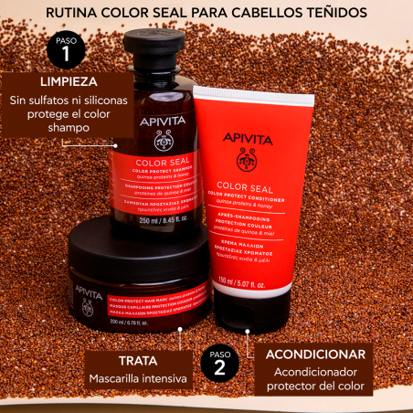 MASCARILLA SELLADOR  DEL COLOR  QUINOA Y MIEL 200ML