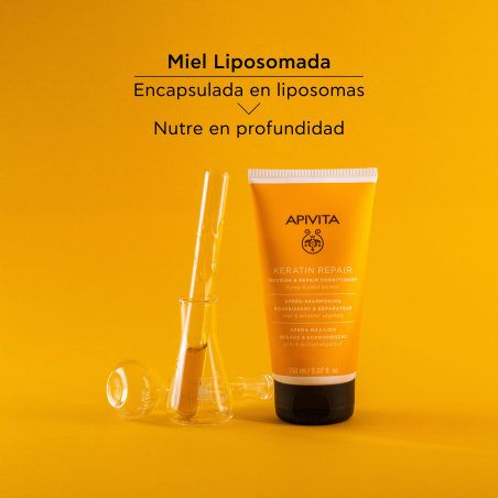 Acondicionador Keratin Repair Nutritivo y Reparador Cabello Seco y Dañado