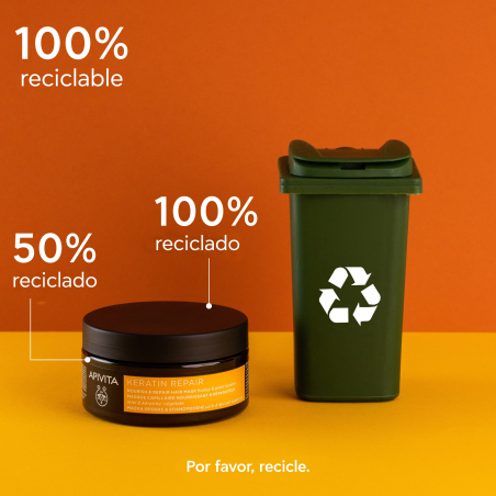 Mascarilla Keratin Repair Nutritiva y Reparadora para Cabello Seco y Dañado