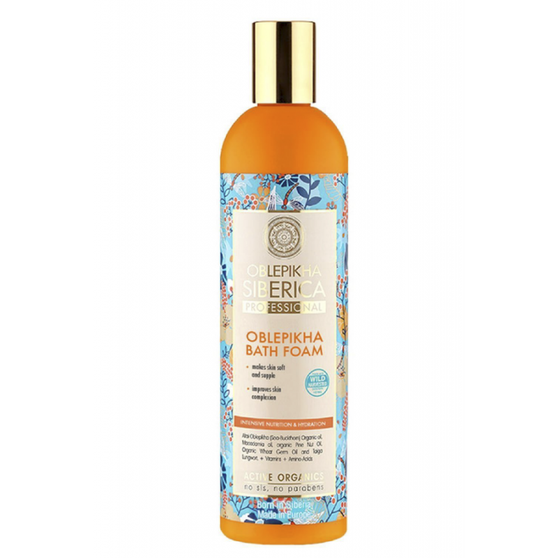 Oblepikha bath foam intensive nutrition and hydration 550ml