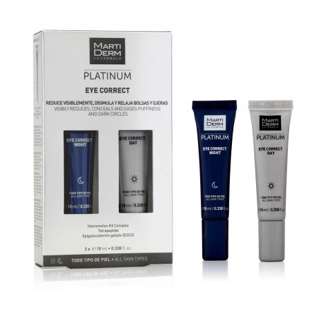 SET PLATINUM CORRECTOR DE OJOS DÍA Y NOCHE