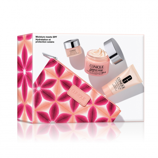 SET HIDRATANTE MOISTURE SURGE SPF25 de Clinique