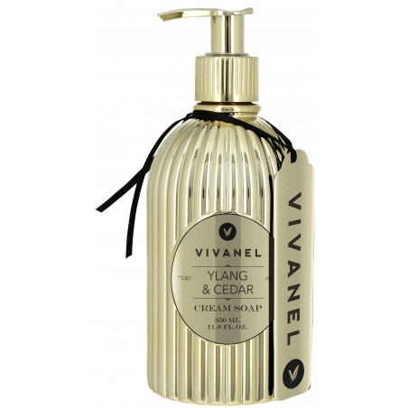 VIVANEL YLANG & CEDAR CREAM SOAP 350ML