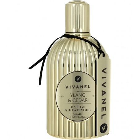 VIVANEL YLANG & CEDAR BATH & SHOWER GEL 500ML