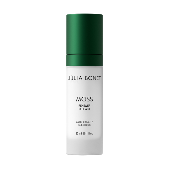 Moss renewer peel aha Júlia Bonet