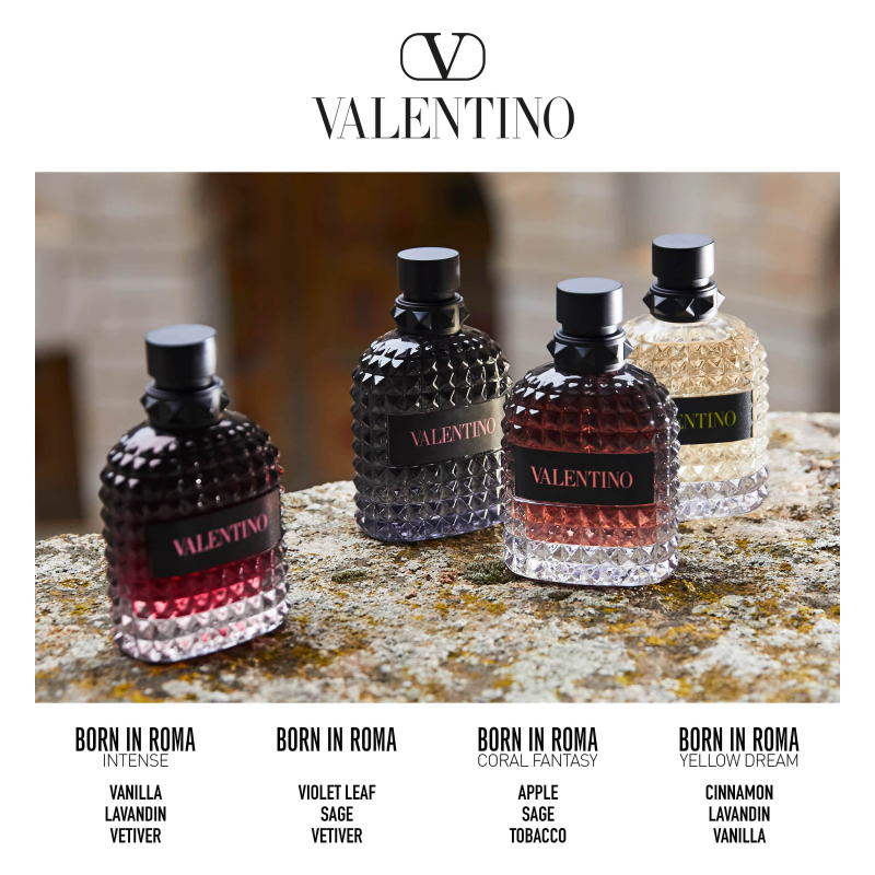 BORN IN ROMA INTENSE UOMO EAU DE PARFUM de Valentino
