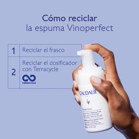 VINOPERFECT ESPUMA MICROPEELING LUMINOSIDAD