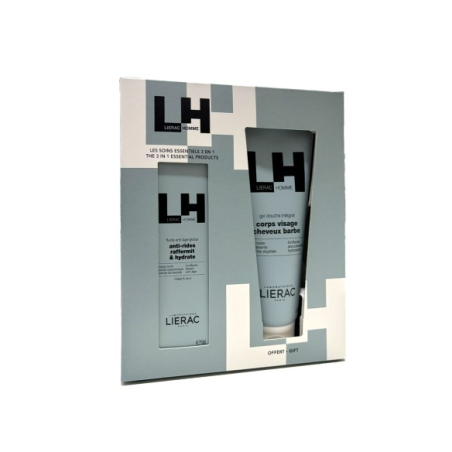 Set Homme Antiedad Fluido + Regalo Gel Ducha