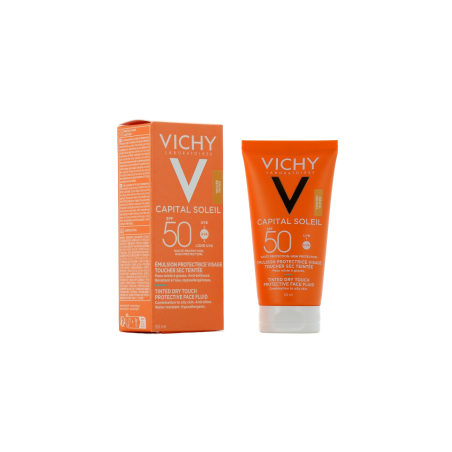 CAPITAL SOLEIL CREMA PROTECTORA CON COLOR FACIAL SPF50