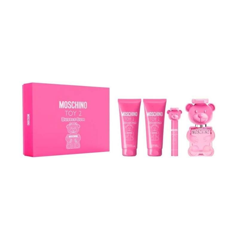Mos Toy 2 Bubble Gum Xmas Set Edt 100 Ml + Gel 100 Ml + Bl 100 Ml + Spray 10 Ml