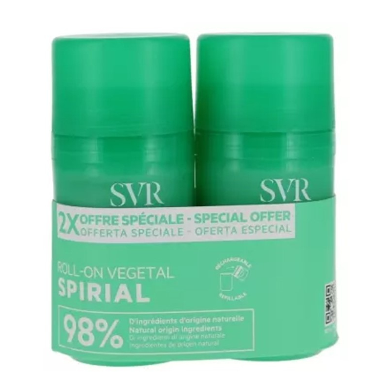 Spirial Duplo Desodorante Vegetal Roll-on 50ml