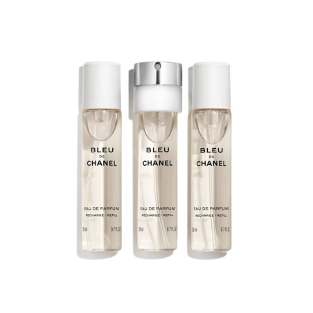 BLEU DE CHANEL EAU DE PARFUM TWIST AND SPRAY 3X20ML