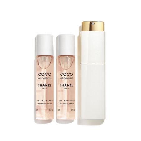 CHANEL COCO MADEMOISELLE EAU DE TOILETTE TWIST AND SPRAY 3X20ML