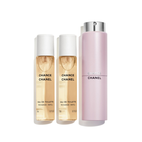 CHANCE EAU DE TOILETTE TWIST AND SPRAY 3X20ML