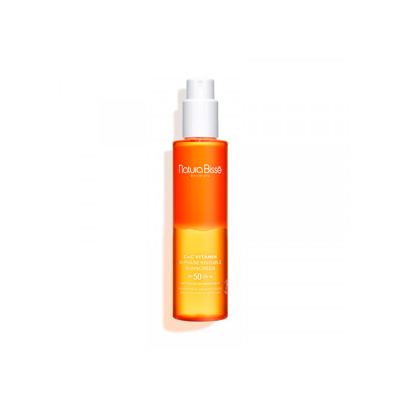 C+c Vitamin Spf 50 Bi-phase Invisible Sunscreen 200ml