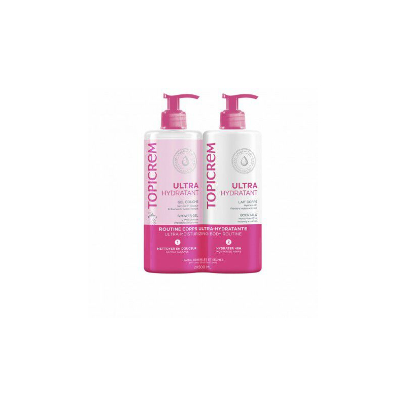 Duo Ultra Hydratant Gel De Ducha 500ml + Leche Corporal 500ml