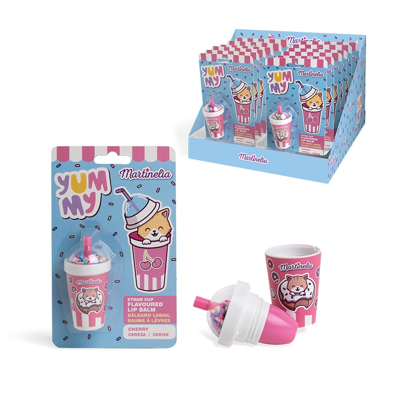 Yummy Straw Cup Lip Balm 7gr