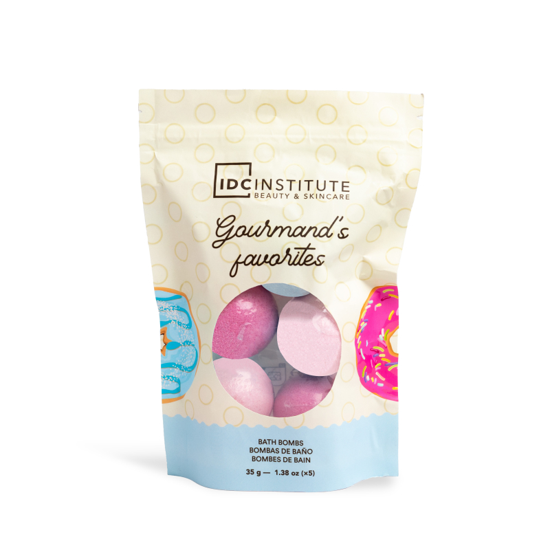 Idc Institute Gourmand's Favourites Bath Bombs 5 X 35g