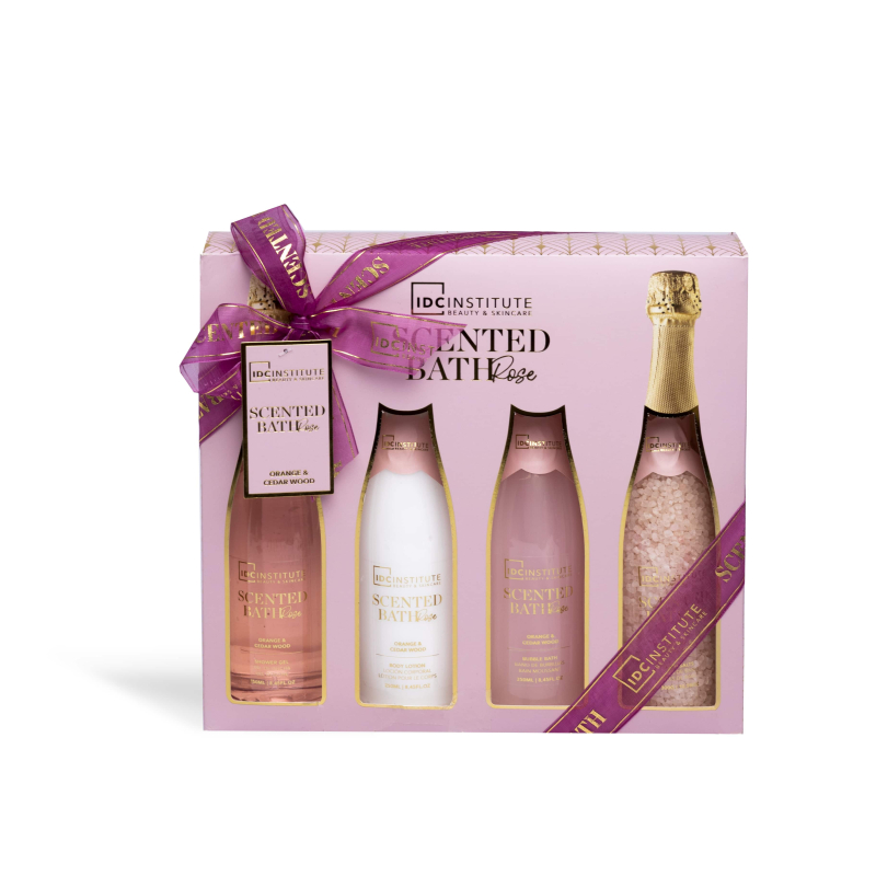 Idc Institute Scented Bath Rosé Champagne Set 300 Gramos