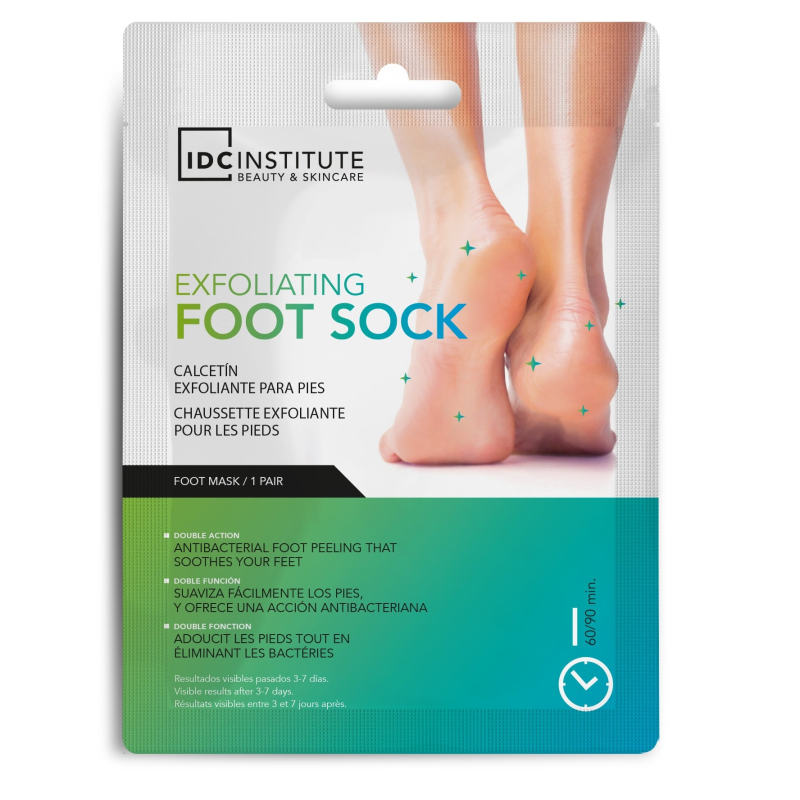 Idc Institute Exfoliating Foot Sock 1 Par